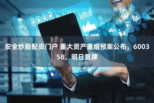 安全炒股配资门户 重大资产重组预案公布，600358，明日复牌